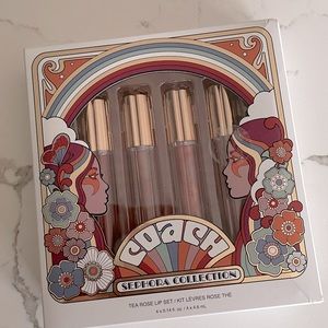Coach x Sephora lip gloss set